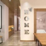 Home Sign Letters Wall Decor, Acrylic Mirror Wall Stickers Family Wall Decoration for Living Room Bedroom Home Hallway - Image 3