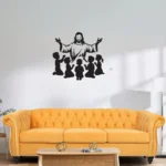 Jesus Christ with Children - Christian Home Décor - Christmas & Baptism - For Church or - Image 3