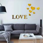 Love & Hearts Wall Mirror - Modern Home Decoration - Image 4