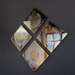 Ayatul Kursi, Surah Al Ikhlas, Al Falaq and Al Nas Islamic Wall Art - Image 6