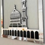 Masjid Al Aqsa, Masjid Al-Haram & Masjid An-Nabawi Islamic Wall Art | Acrylic Kaaba Wall Decor - Image 5