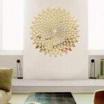 Sun Flower Mirror Wall - Modern Home Wall Decor - Best For Home and Office - Image 3