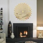 Sun Flower Mirror Wall - Modern Home Wall Decor - Best For Home and Office - Image 4