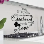 Kitchen Decor - This Kitchen is seasoned with Lover - Home Wall Decor - Image 3