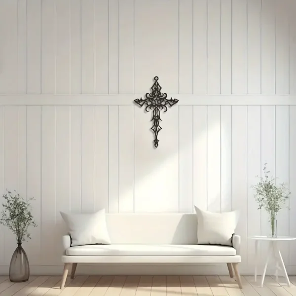 Jesus Cross Unique Design Christian Home Décor - Christmas & Baptism - For Church or Home
