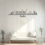 Dehli, India - Skyline Wall Art - Home Decal - Indian National Day - Image 4