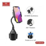 arldom Universal Adjustable 360° Gooseneck Car Cup Phone Mount Stand Cradle ET-E - Image 4