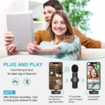 K9 Wireless Microphone – Clear, Portable Audio for Content Creators and Presente