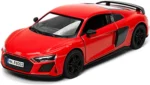 Kinsmart Audi R8 Coupé 2020 Die-Cast Model | 1:36 Scale, Pull-Back Action, Openable Doors – 12cm Miniature Car (KT5422D, Assorted Colors) - Image 4