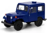 KiNSMART Set of 4 – 1971 Jeep DJ-5B Die-Cast Model Toy Jeeps | 1:26 Scale 5" Metal Miniatures with Pull Back Action – Black, White, Red & Blue - Image 2