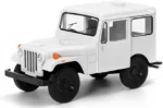 KiNSMART Set of 4 – 1971 Jeep DJ-5B Die-Cast Model Toy Jeeps | 1:26 Scale 5" Metal Miniatures with Pull Back Action – Black, White, Red & Blue - Image 5