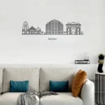 Jaipur, India - Skyline  Wall Art - Home Decal - Indian National Day - Image 3