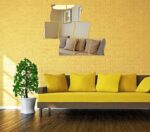 Wavy Wall Mirror - Mirror For Home Decor | Modern Wall Decal - Image 4