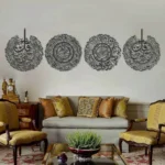 ✨ IWAS Premium Luxury 4 Quls Round Shape Wall Art | الأَرْبَعُ أَقُول - Image 3