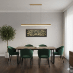 Islamic Arabic Calligraphy Wall Art Alaa Bizikrillahi