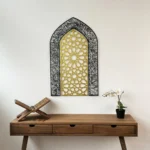IWAS Premium Ayatul Kursi Islamic Wall Art – Mihrab Design