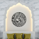 IWAS Premium Luxury Nade Ali Acrylic Islamic Wall Art. Elegant Islamic calligraphy décor for homes, prayer rooms, and gifting.