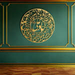 IWAS Premium Luxury Nade Ali Acrylic Islamic Wall Art. Elegant Islamic calligraphy décor for homes, prayer rooms, and gifting. - Image 3