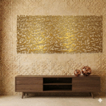 Ayatul Kursi Wall Art UAE | Premium Luxury Islamic Calligraphy — IWAS - Image 3