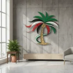 UAE National Day Acrylic Palm Tree Wall Art – Premium Luxury UAE Decor | IWAS - Image 3