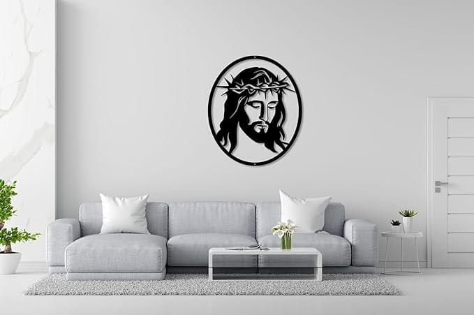 m2 Jesus Christ Frame - Christmas & Baptism - For Church or Home - Image 1