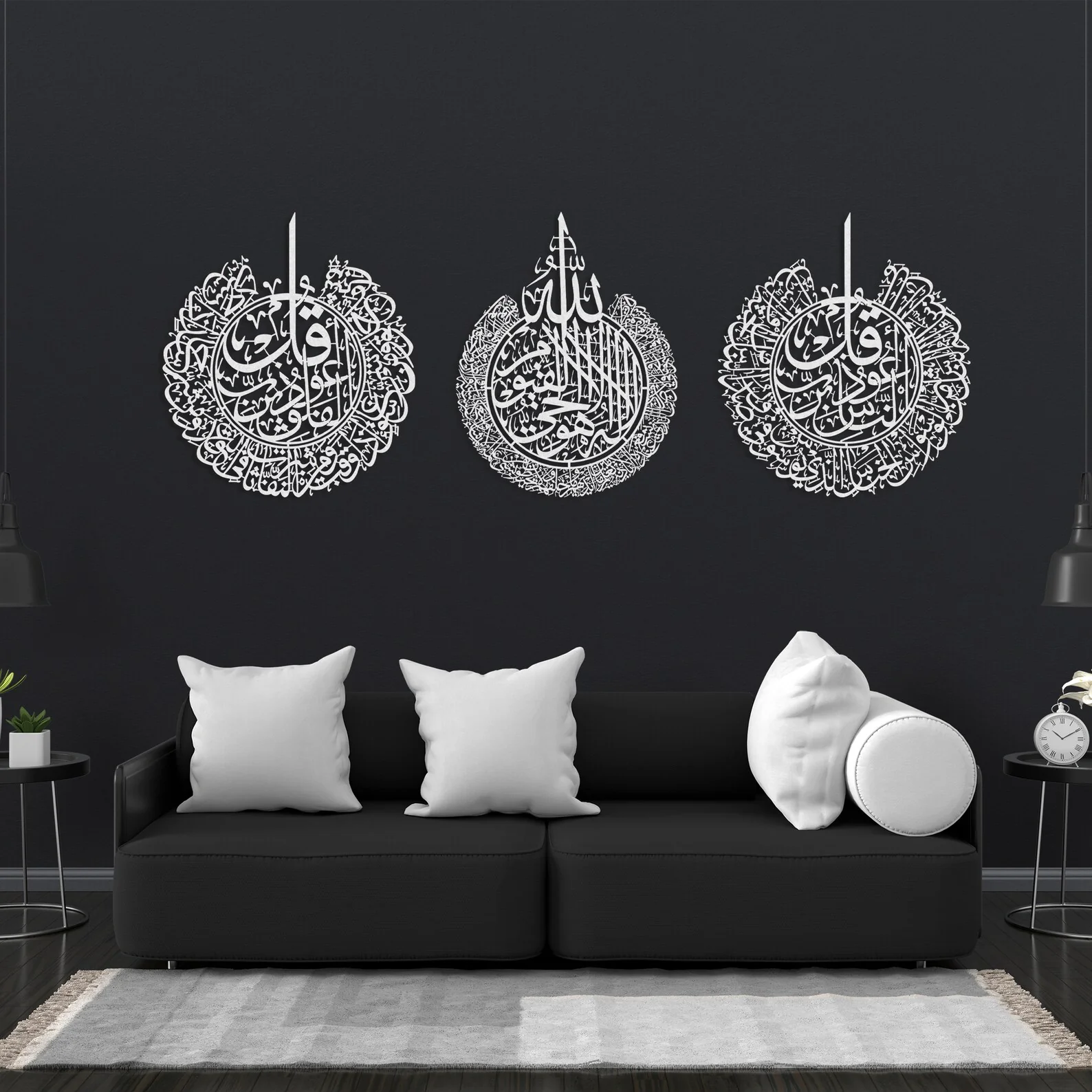 Ayatul Kursi Shiny Polished Wall Decor - Image 2