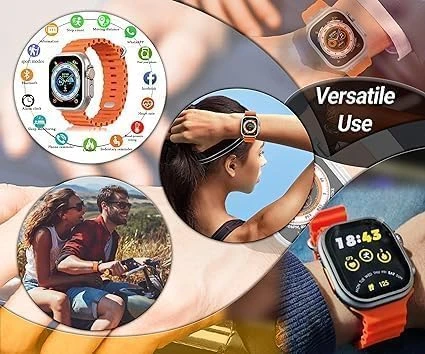 Series 8 T800 Ultra Smart watch with NFC and Wireless Charging For Android and I - Image 1