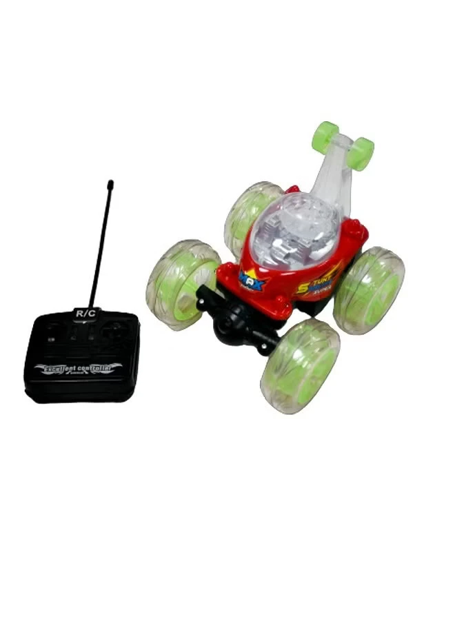 Tipping Stunt Car No.9802 – 360° Rotating Remote-Controlled Car | 4 Colors, Rechargeable RC Toy - Image 2