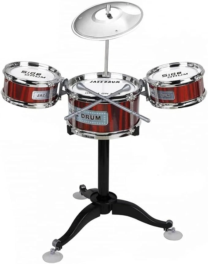 AZZ Drum Set – Future Rock Star | Kids’ Musical Toy Drum Kit | Includes Sticks & Rocket Design | 39.5 x 28 x 14.2 cm | Ages 3+ - Image 2