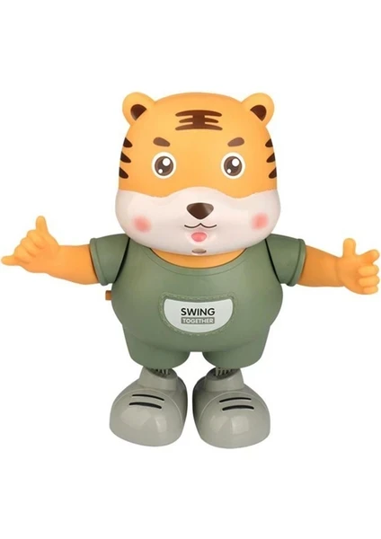 Sheng Yang Fun Dancer Toy | Music, Projection & Dancing Movements | Arm, Body & Leg Swing | 22cm Height | Ages 3+ - Image 2