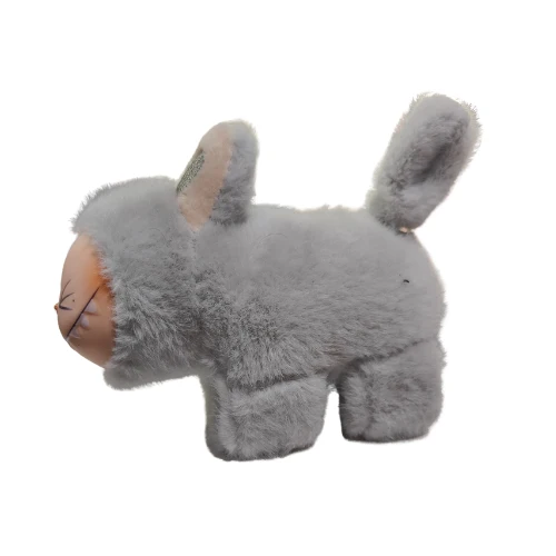 Labubu Plush Toy – Sit-Down Party Series (Second Generation) | 13cm Cute Plush Keyring Doll - Image 2