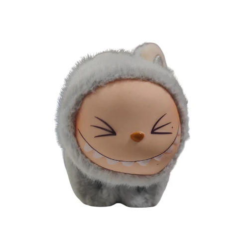 Labubu Plush Toy – Sit-Down Party Series (Second Generation) | 13cm Cute Plush Keyring Doll - Image 1